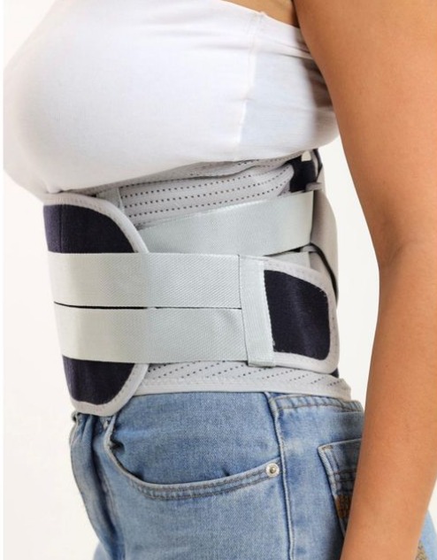 Vista 3 de CINTURON DE SOPORTE LUMBAR ANTOCALENTABL